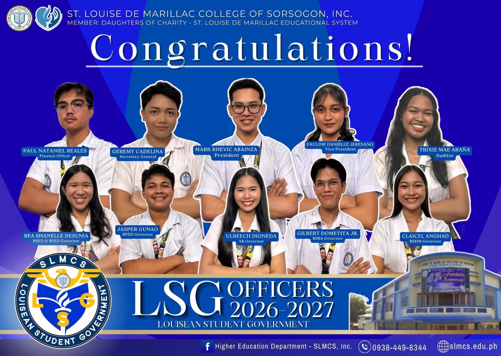 LSG Officers - S.Y. 2026-2027